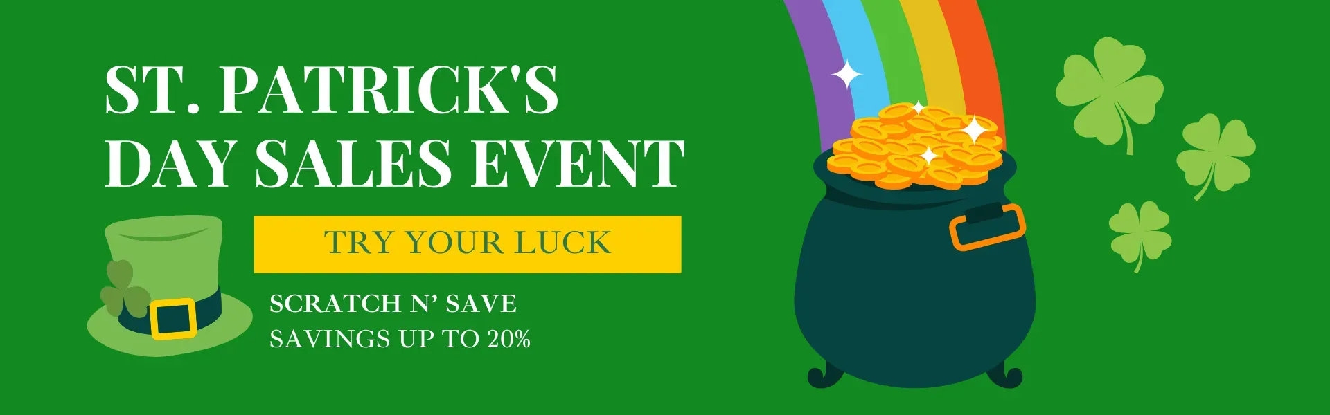 St. Patrick's Day Sales Event
